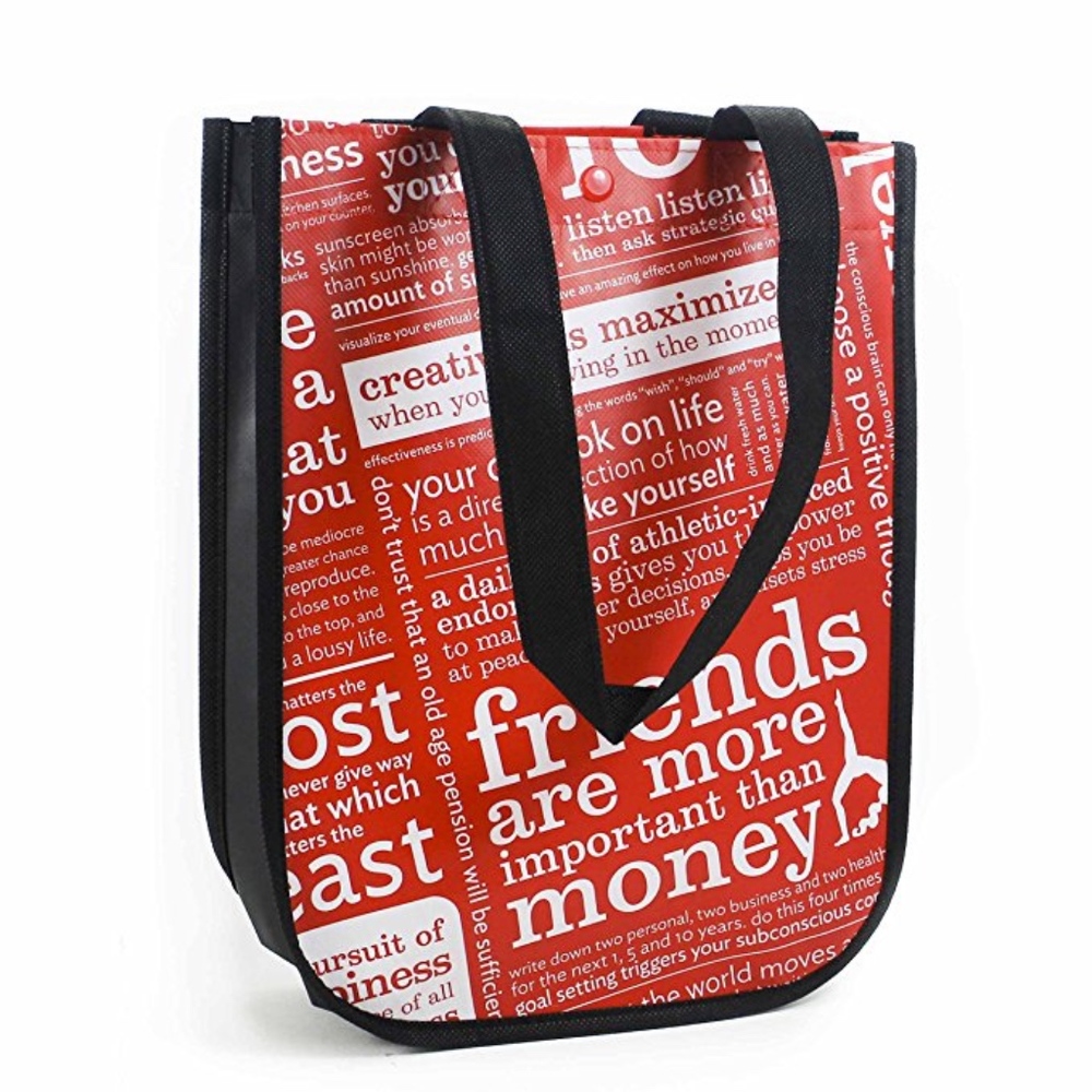 Lululemon graphic reusable bag